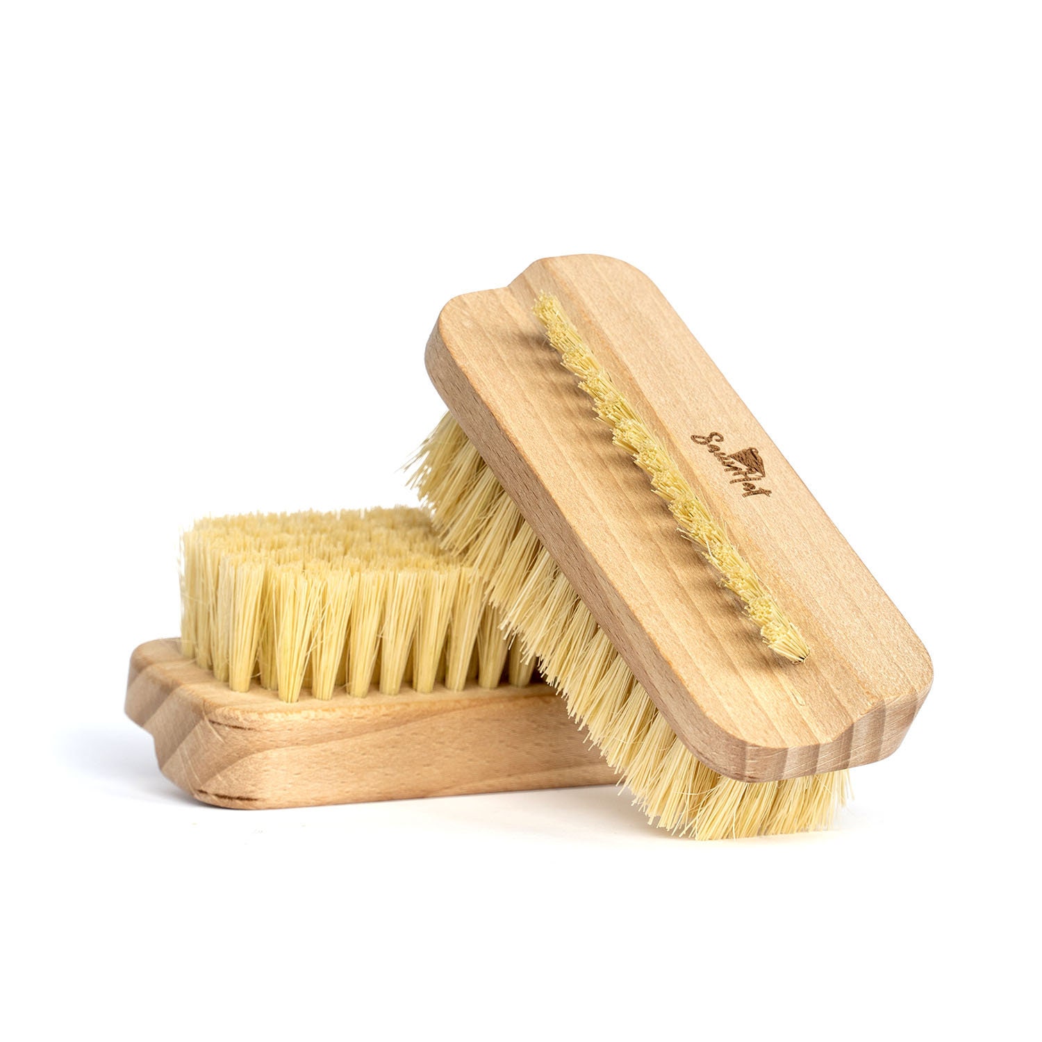 Custom Wooden Slim Nail Cleaning Brush