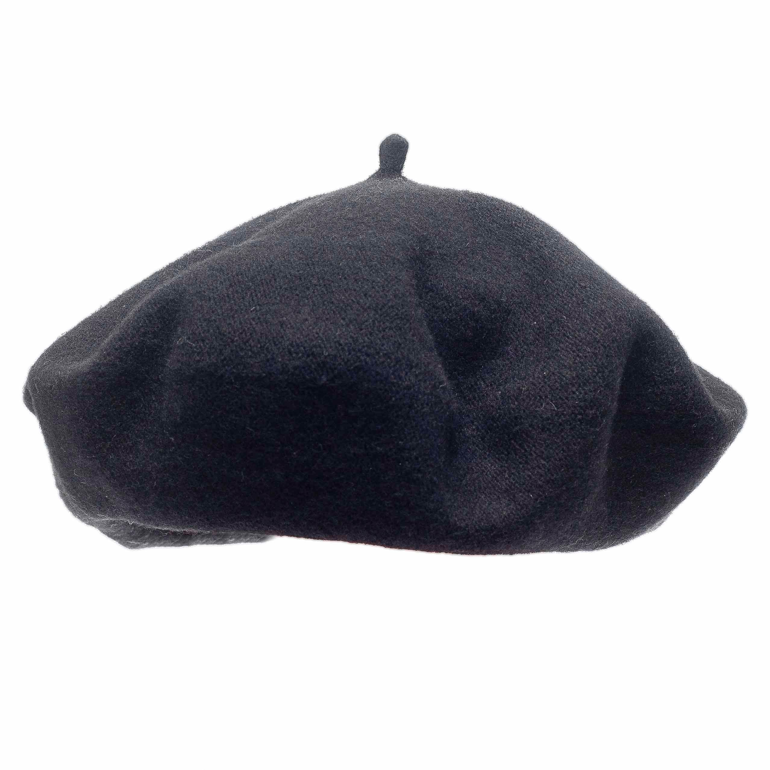 Retro BLACK BERET With Cabillou for Man MEN Vintage Sizes - Etsy