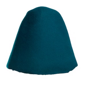 BLUE SEA hood wool felt body Millinery semi-product hat