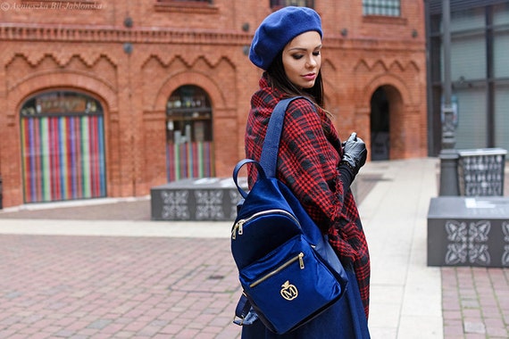 ROYAL BLUE BERET With Cabillou 100% Wool French Style - Etsy  display picture 2