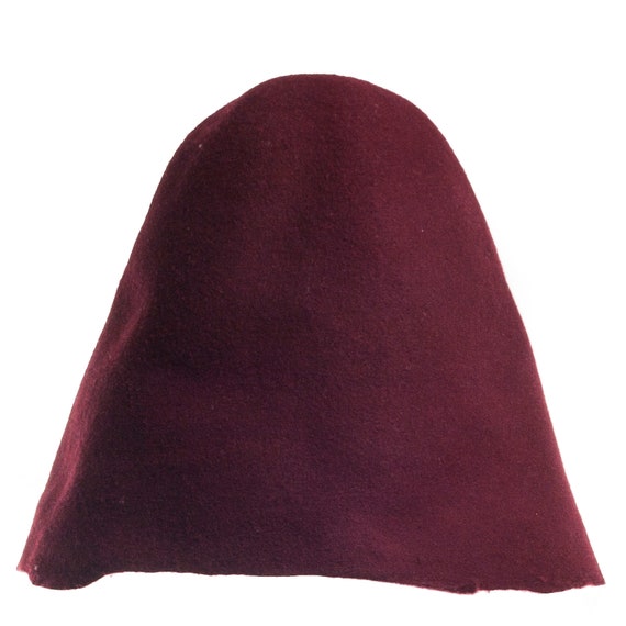 LIGHT BOURDO Hood Wool Felt Body Millinery Semi-product Hat