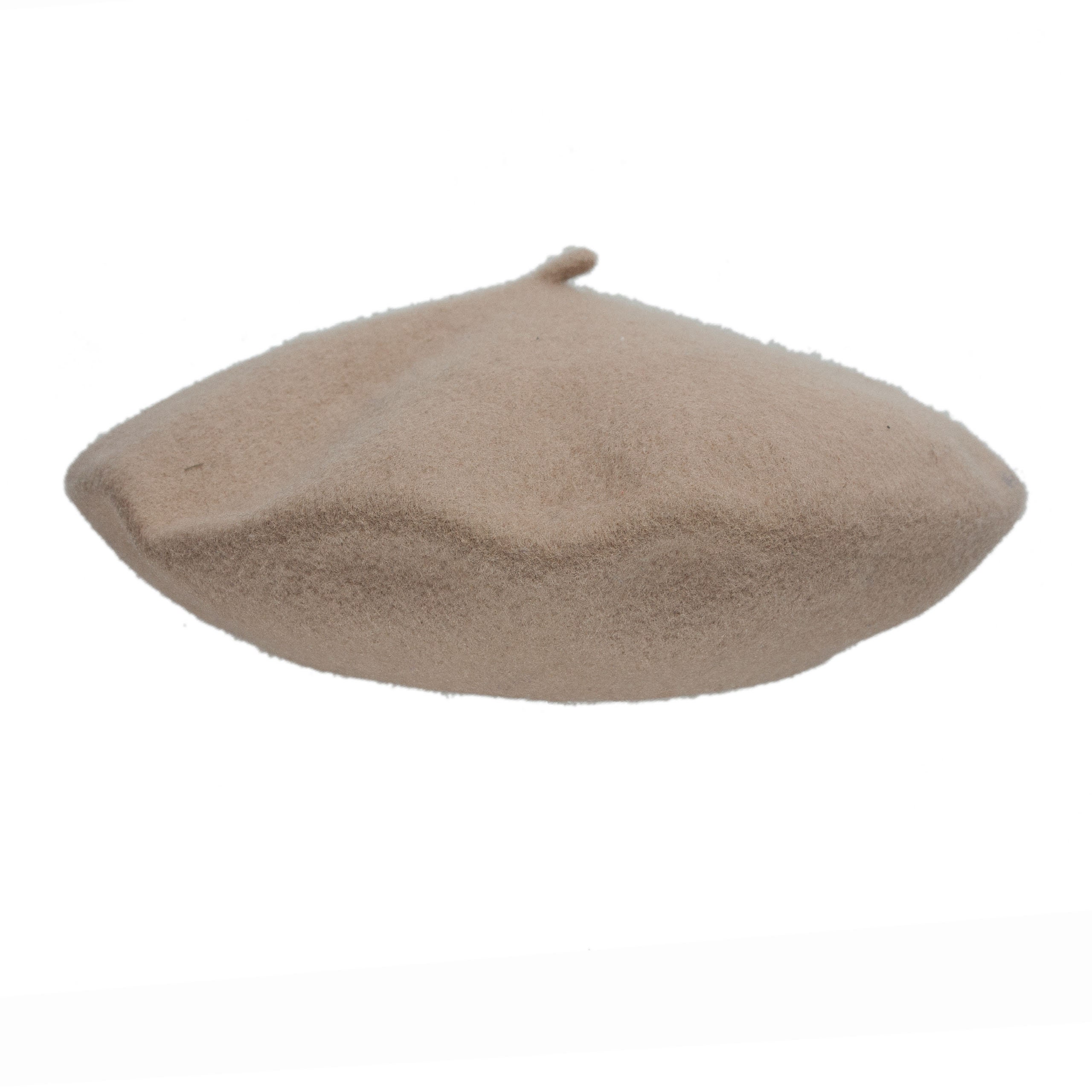 DARK BEIGE BERET With Cabillou 100 
