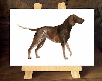 Deutsch Kurzhaar Poster - A5 und A4 Optionen