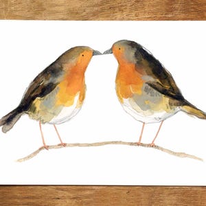 Robins Print- A5 and A4 Options