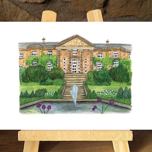 A5 Illustrated Royal Hillsborough Castle Print