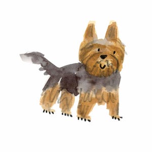 Original Yorkshire Terrier Paintings- 3 Options