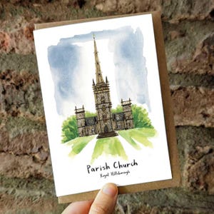 Parish Church Royal Hillsborough-kaart