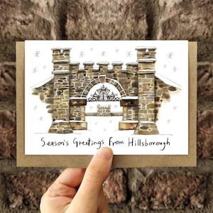 Season&#39;s Greetings From Hillsborough- Royal Hillsborough Christmas Card