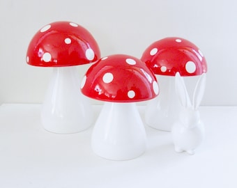 Trippy Toadstools - Set of Three, choice of your colours