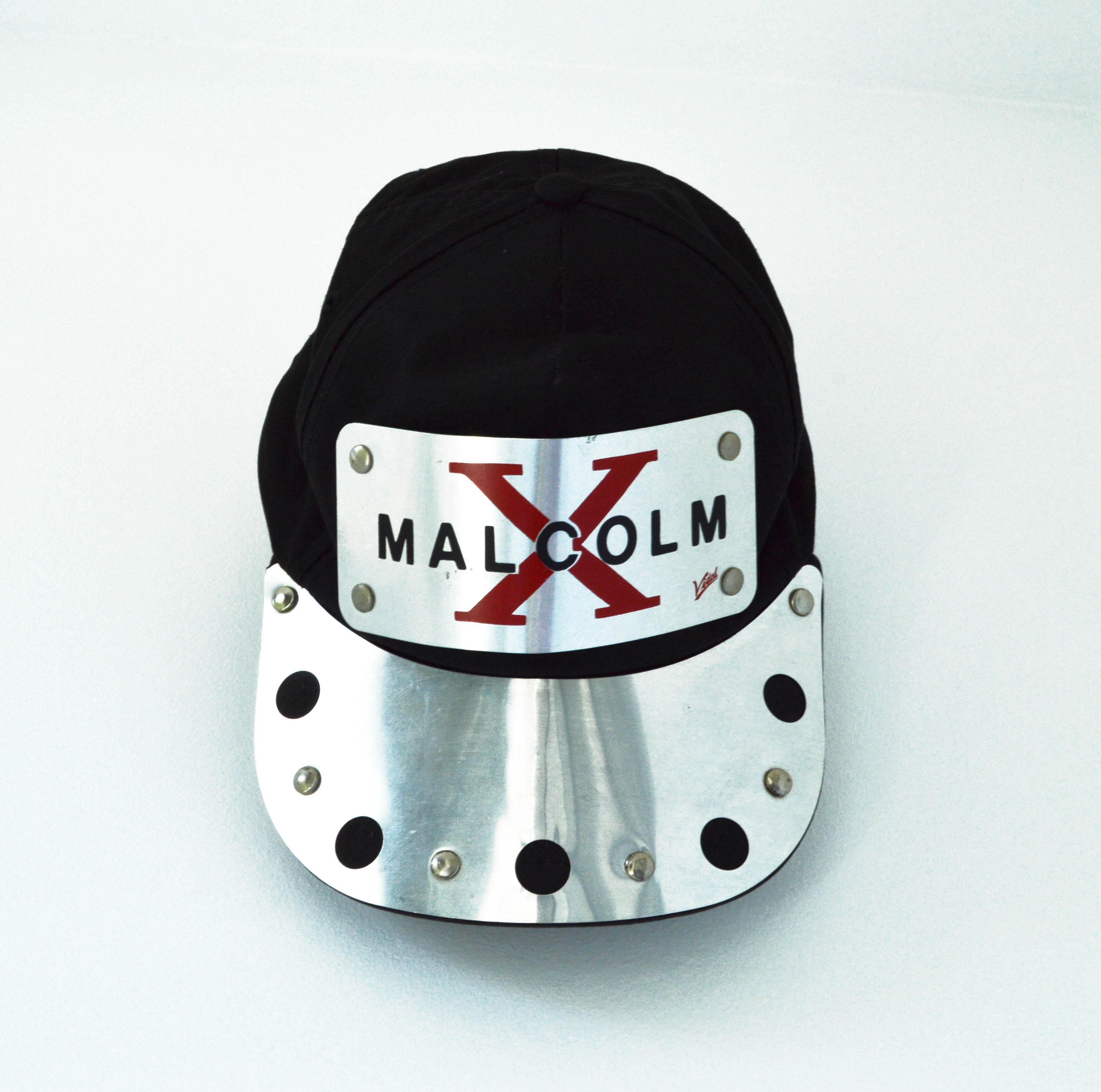 MALCOLM X Rare Vintage Snapback 90s / Malcolm X Metal Cap