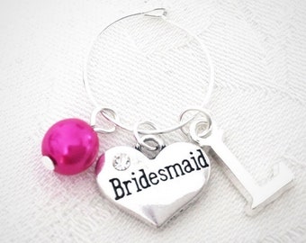 Wine Charm, Wine Glass Charm, Hen Party Gifts, Bridal Party Gifts, Bridesmaid Gift, Wedding