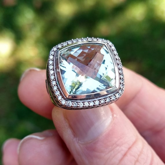 David yurman clear stone ring discount