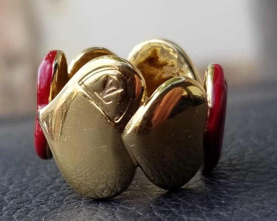 louis vuitton enamel ring