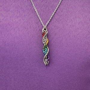 My DNA is a Rainbow! Pendant