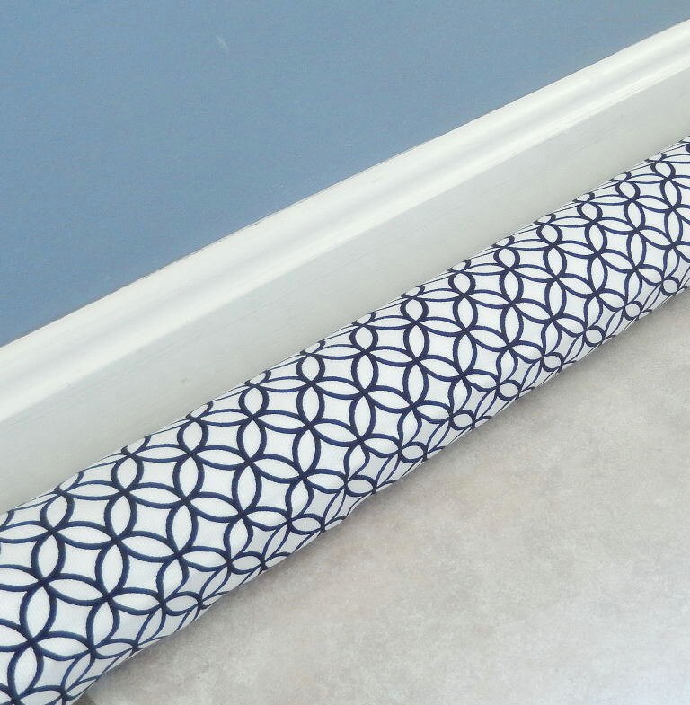 Door Draft Stopper 28 30 32 34 36 inch Black & White Etsy