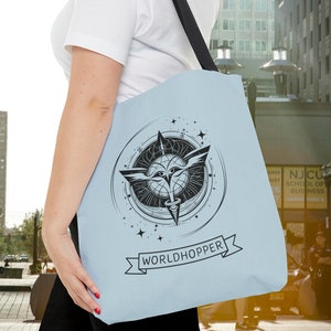 Cosmere merch, Stormlight archive gifts, Worldhopper Tote bag, Stormlight Archive bag, Cosmere gifts, Mistborn merch, Sanderson fan gift