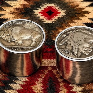 Indian/ buffalo nickel guitar knobs. Read full description.