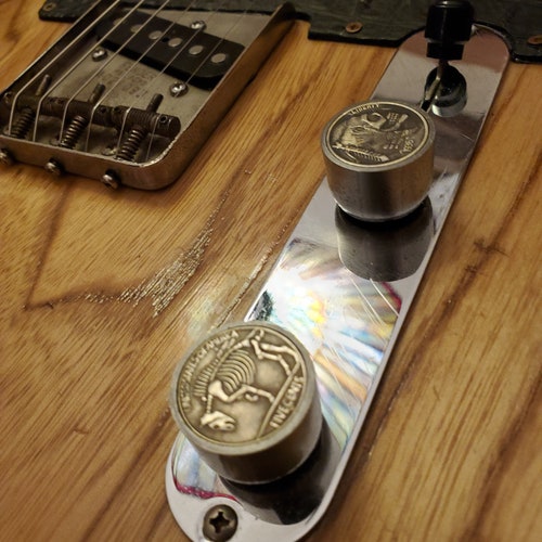 Domed Indian Buffalo Nickel Guitar Knobs. Etsy