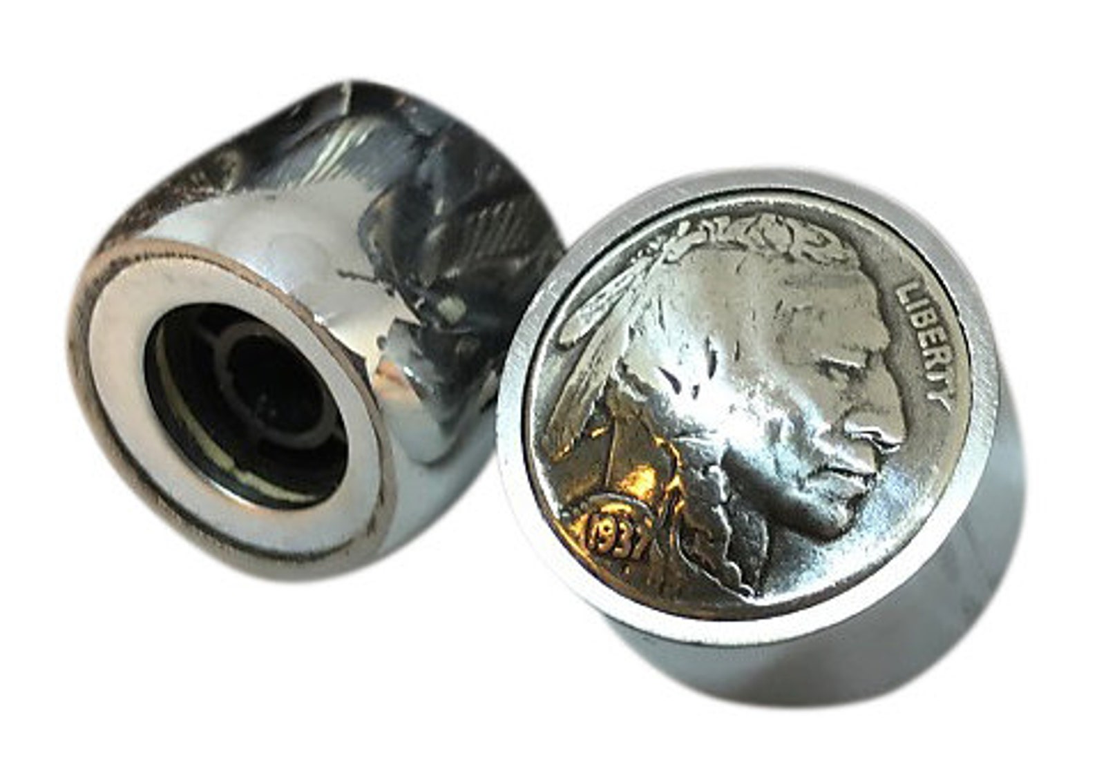 Domed Indian Buffalo Nickel Guitar Knobs. Etsy