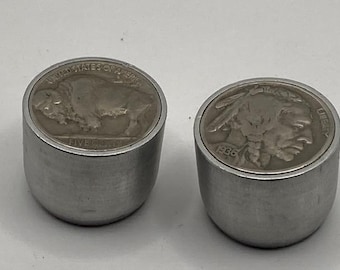 Indian/ buffalo nickel guitar knobs. Read full description.