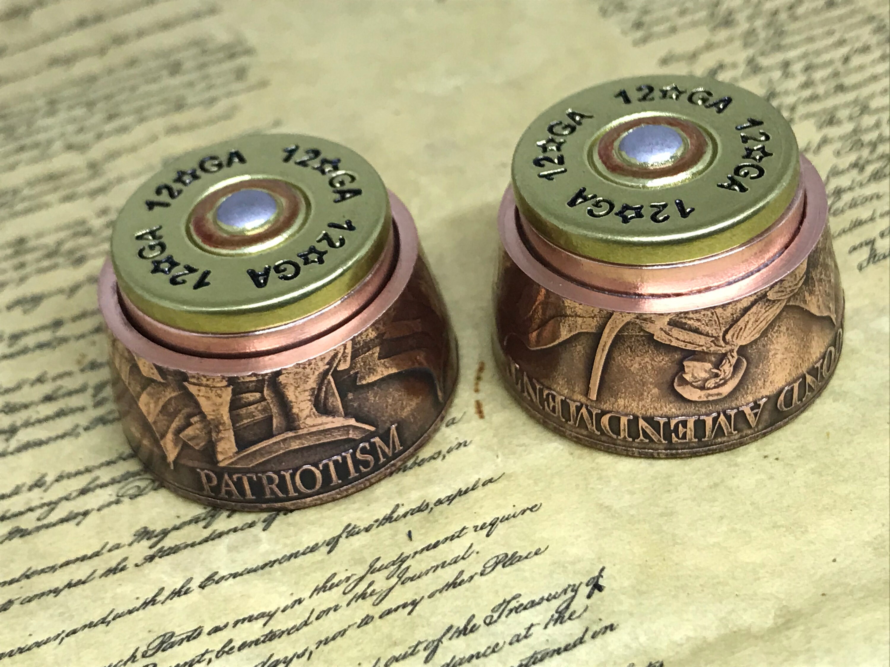 Custom hand Made guitar knobs Second Amendment /Patriot. Etsy