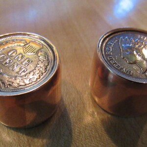 Authentic Indian head penny volume and control knob. for you favorite guitar. Free Domestic Shipping. image 2