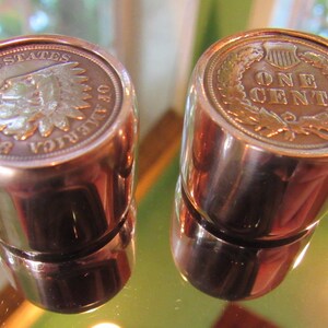 Authentic Indian head penny volume and control knob. for you favorite guitar. Free Domestic Shipping. image 4