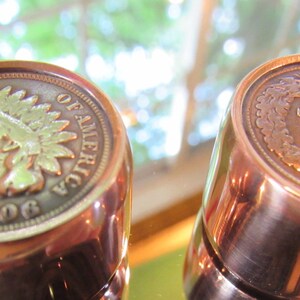 Authentic Indian head penny volume and control knob. for you favorite guitar. Free Domestic Shipping. image 5