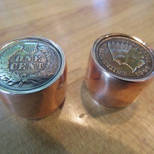 Authentic Indian head penny volume and control knob. for you favorite guitar. Free Domestic Shipping.