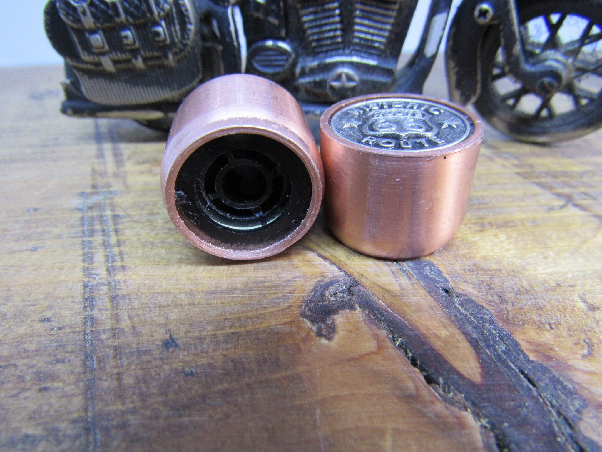 Copper Route 66 Volume/tone Guitar Knobs. Etsy Australia