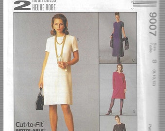 PRICE DROP Vintage 1997 McCall's Woman's Day 2 Hour Pattern 9007 DRESSES Misses 6 8 10