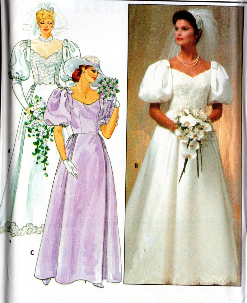 butterick wedding patterns