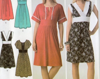 Simplicity  Pattern 3875 SPRING/SUMMER DRESSES  Miss Sizes 4 6 8 10 12