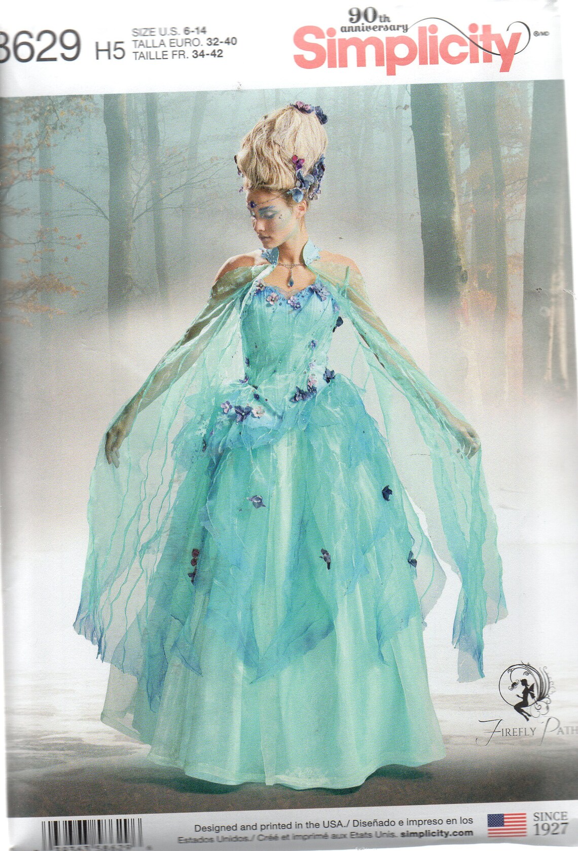 Simplicity Firefly Path Pattern 8629 EXQUISITE FANTASY GOWN Etsy