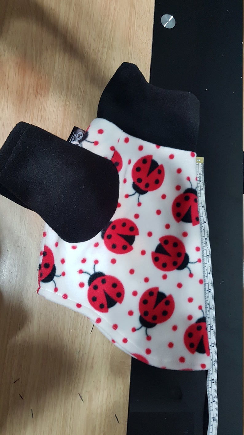 12 Fleece ladybird jumper