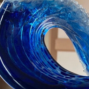 blown glass wave