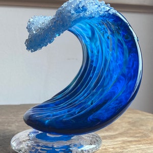 blown glass wave