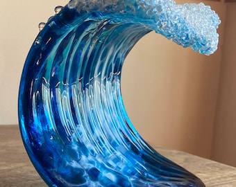 blown glass wave