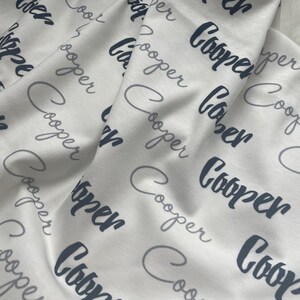 Personalized Swaddle Blanket Baby Personalized Name Newborn Hospital ...