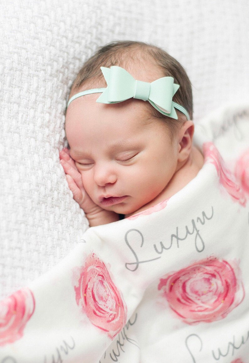 baby name swaddle blanket