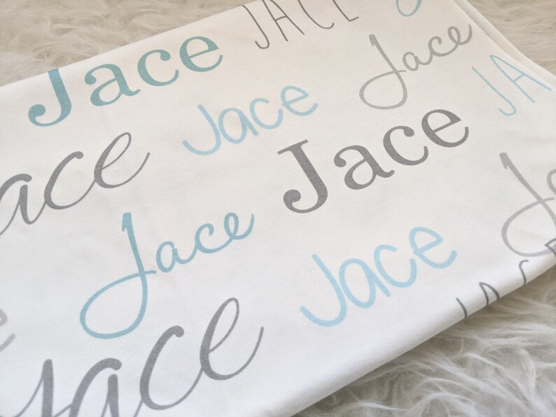 Personalized Baby Swaddle and Hat Set Personalized Blanket Etsy