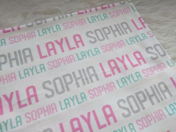 name swaddle blanket
