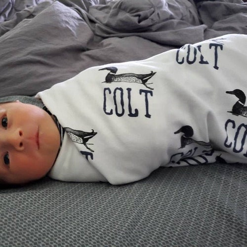 Personalized Duck Crib Sheet/ Duck Hunter Baby Blanket/ Baby Etsy