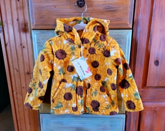 infant hooded fleece jacket