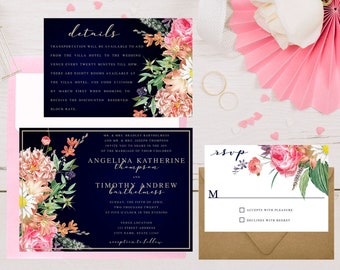 Pop of Floral Color Wedding Collection *DIGITAL file available