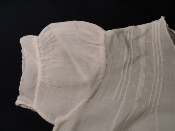 Antique Baby Cotton Gown Dress - image 3