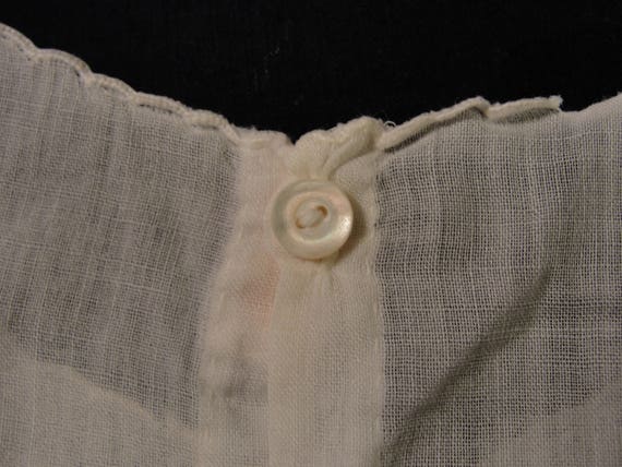 Antique Baby Cotton Gown Dress - image 6