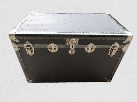 ANTIQUE STEAMER TRUNK C 1930's - Etsy