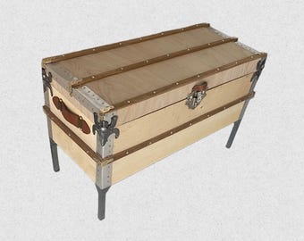 Custom Hand Crafted Steamer Trunk