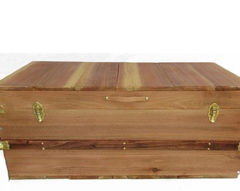 Rustic Hand Made Hope Chest Storage Trunk